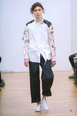 コム デ ギャルソン・シャツ 2016-17年秋冬コレクション - 自由な発想で色柄をパッチワーク｜写真14