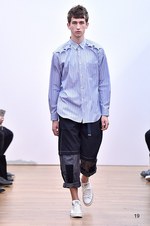 コム デ ギャルソン・シャツ 2016-17年秋冬コレクション - 自由な発想で色柄をパッチワーク｜写真27