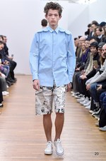 コム デ ギャルソン・シャツ 2016-17年秋冬コレクション - 自由な発想で色柄をパッチワーク｜写真28