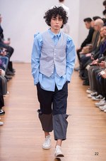 コム デ ギャルソン・シャツ 2016-17年秋冬コレクション - 自由な発想で色柄をパッチワーク｜写真30