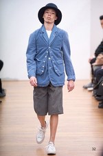 コム デ ギャルソン・シャツ 2016-17年秋冬コレクション - 自由な発想で色柄をパッチワーク｜写真40