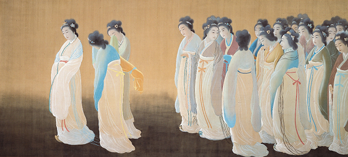 菱田春草 《王昭君》 1902 年 重要文化財 寄託作品[善寳寺蔵]</br>(展示期間：3/23〜5/15)