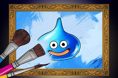 ドラゴンクエストミュージアム キャンバスアートE 「ひかりをかざす」 hoshiy様、専用】ドラゴンクエスト ミュージアム クリスタルアート