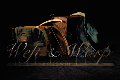 エストネーションとエドウィンによる新プレミアムデニムライン「Weft & Warp BY EDWIN」デビュー