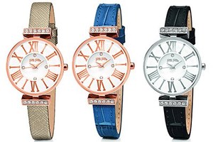 フォリフォリの腕時計「ミニ ダイナスティ」に新色、フェミニンなフェイス×クールなストラップ