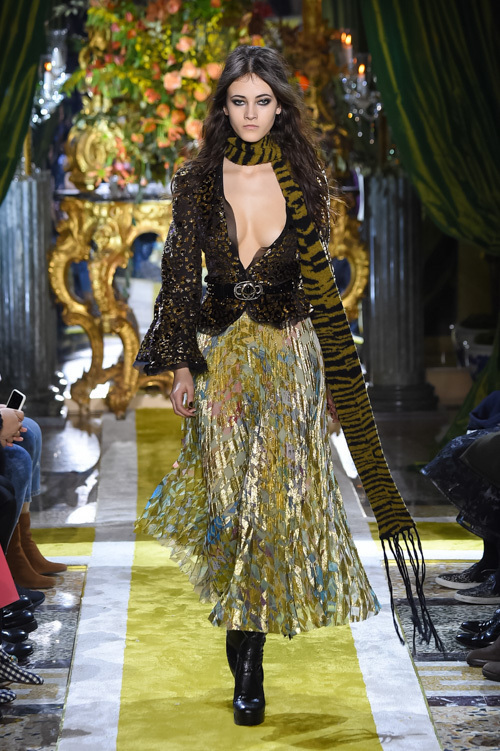 ロベルト カヴァリ(roberto cavalli) 2016-17年秋冬 ウィメンズコレクション シルエット - 写真25