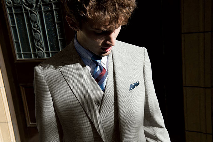 マッキントッシュ ロンドン、自分だけの特別な一着を作れるパターンオーダー - 最高級素材を約30点用意 | 写真