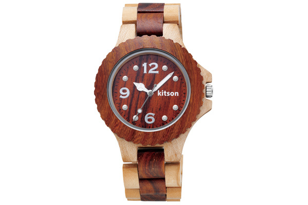 新品  Kitson キットソン 木製腕時計レディース