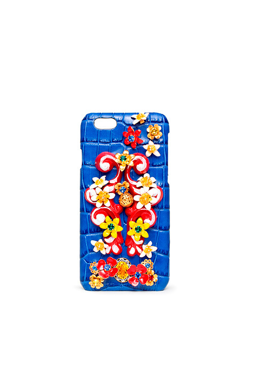 ドルチェ＆ガッバーナのヘッドフォン＆iPhoneケース - 花々の輝かしいビジュー装飾｜写真7