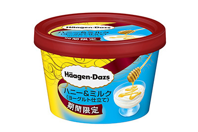 ハーゲンダッツから新商品「ハニー＆ミルク(ヨーグルト仕立て)」上品な甘さと爽やかな酸味のバランス