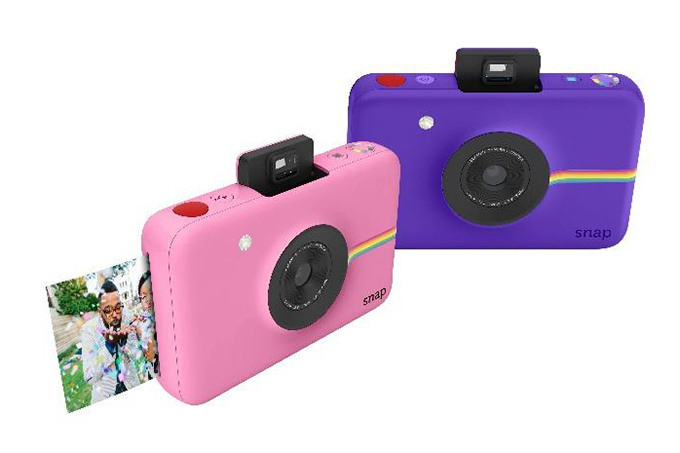 ポラロイド、その場でプリントできるデジタルカメラ 世界最小級プリンター発売｜写真2