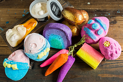 バスボム｜ラッシュより、イースター向けバスボムやソープ大集合 - たまごやウサギのモチーフ