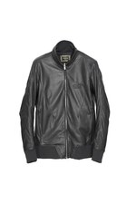 レザー ジャケット(ドレストリップ) drestrip ドレストリップ ディアスキン ジャージ レザー