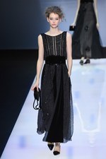 ジョルジオ アルマーニ 2016年秋冬ウィメンズコレクション - ブラック ベルベットに魅せられて｜写真100