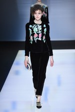 ジョルジオ アルマーニ 2016年秋冬ウィメンズコレクション - ブラック ベルベットに魅せられて｜写真111