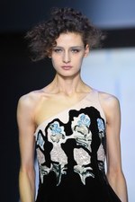 ジョルジオ アルマーニ 2016年秋冬ウィメンズコレクション - ブラック ベルベットに魅せられて｜写真115