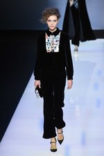 ジョルジオ アルマーニ 2016年秋冬ウィメンズコレクション - ブラック ベルベットに魅せられて｜写真88