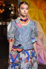 ツモリチサト 2016-17年秋冬ウィメンズコレクション - 多面的に輝くダイヤモンドの世界｜写真35