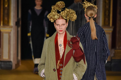 ヘリンボーン｜アンダーカバー 2016-17年秋冬ウィメンズコレクション - 失った恋を嘆き、哀愁を漂わせて