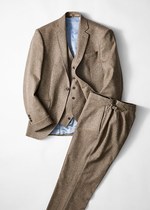激レア ハケットロンドン hackett ハリスツイード コラボ スーツ3ピース ハリスツイードのスリーピース|フィボナッチ紳士洋品店-墨田区の