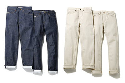 ディーゼルの日本限定・岡山産デニム第2弾 - インディゴと生成りの2種類を展開