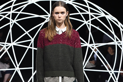 インプロセス 2016年秋冬コレクション- 建築やストリートの間を流れるような感覚を服に