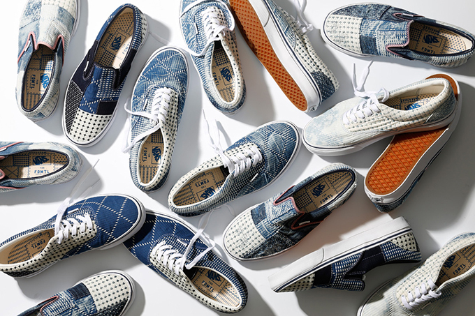 VANS×ファンダメンタル、シューズ&Tシャツ発売 - デニムを使用したスリッポンやエラなど｜写真9