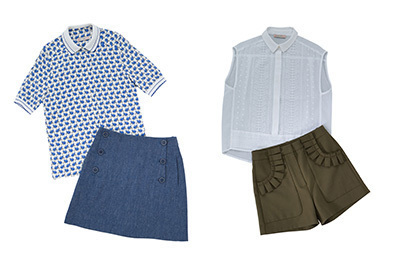 セーラー｜ポール ＆ ジョー シスターから新作登場 - クジラ柄プリントのブラウスなど