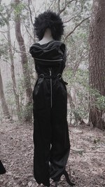 アリスアウアア 2016年秋冬コレクション - 徹底的に社会を遮断、ミノムシの“踊り“にも似た鼓動｜写真67