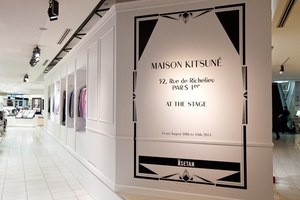 デザイナーマサヤが登場したメゾンキツネの伊勢丹新宿限定