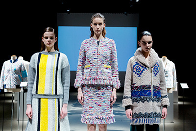 コーヘン  2016年秋冬コレクション - 歴史的な柄をモダンに昇華した、鮮やかなニットツイード