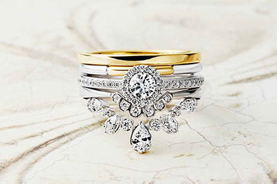 キュービックジルコニア｜アンテプリマ×ヴァンドーム青山、ブライダルジュエリー発売