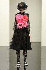 トリコ・コム デ ギャルソン 2016年秋冬コレクション - ベールに包まれた優しいフォークロア｜写真48