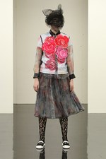 トリコ・コム デ ギャルソン 2016年秋冬コレクション - ベールに包まれた優しいフォークロア｜写真52