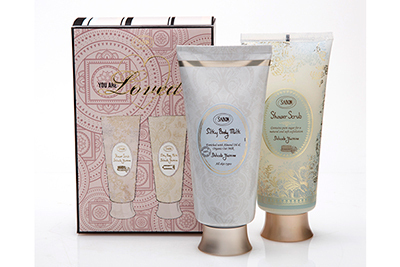 「SABON」母の日に向けた、シャワースクラブやボディミルクの限定キット - ハート型のソープも
