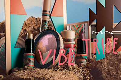 M·A·C新作ブロンジング「バイブ トライブ」- オレンジやターコイズのサマーメイク