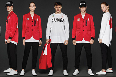 ユニフォーム(制服)｜ディースクエアード、リオ五輪 カナダ選手団の公式ユニフォームをデザイン
