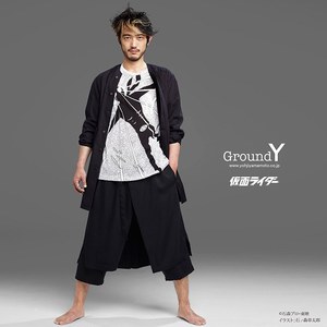 ヨウジヤマモト「グラウンド ワイ」×仮面ライダー、サマーニットやT 