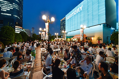 ハイボール｜サントリー屋上ビアガーデン、大阪市北区堂島に限定オープン - コンセプトは“肉とビール”