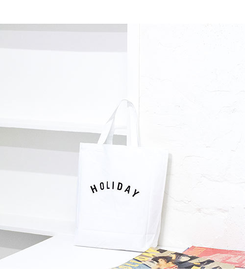 「ホリディ(HOLIDAY)」が日本上陸 - 雑誌『ホリディ マガジン』によるTシャツやトートバッグ｜写真11