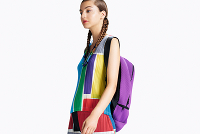 プリーツ プリーズ イッセイ ミヤケ 16年春夏の新作 - 色彩豊かなタイルをイメージしたニットなど