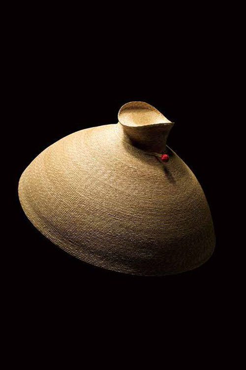 帽子デザイナー平田暁夫を父に持つ、石田欧子の帽子展 - 天然草やヴィンテージ素材を用いた作品 | 写真