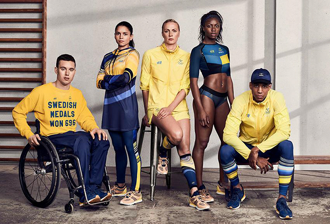 H&M、リオ五輪・スウェーデンチームの公式ウェアをデザイン | 写真
