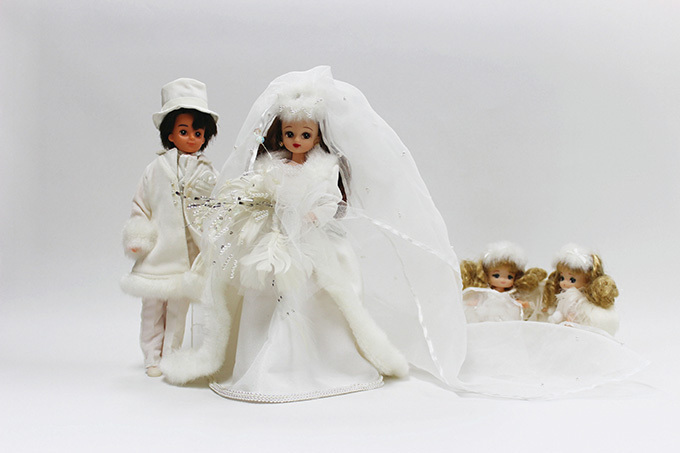 リカちゃん×ウェディングの特別展が横浜人形の家で - 歴代作品や豪華なダイヤの衣装など200体以上 | 写真