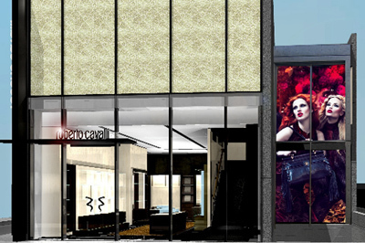 ロベルト カヴァリ、アジア発の直営路面店を東京・青山にオープン - 2011年9月中旬