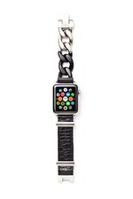 写真3/5｜sacaiのApple Watch専用ストラップ - 黒×金＆銀の