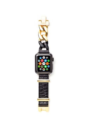 美品 レア sacai Apple Watch ベルト バンド ゴールド - レディース