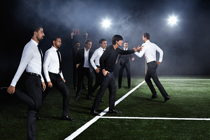 ヒューゴ ボス、ドイツ代表サッカーチームに公式スーツ提供 - ユーロに向けW杯制覇時のタッグ再び | 写真