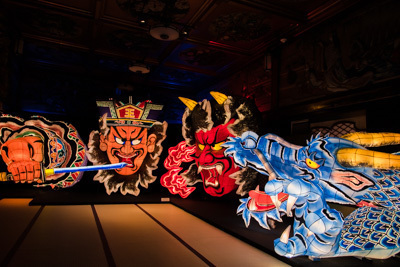 『和のあかり×百段階段』