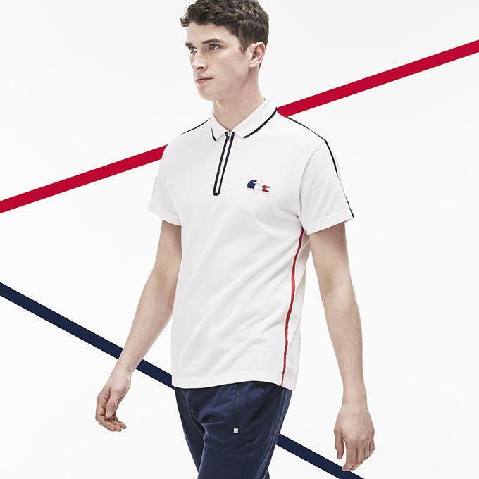 ラコステ、リオ五輪フランスの公式ユニフォームをデザイン - トリコロールカラーのポロシャツも展開 | 写真